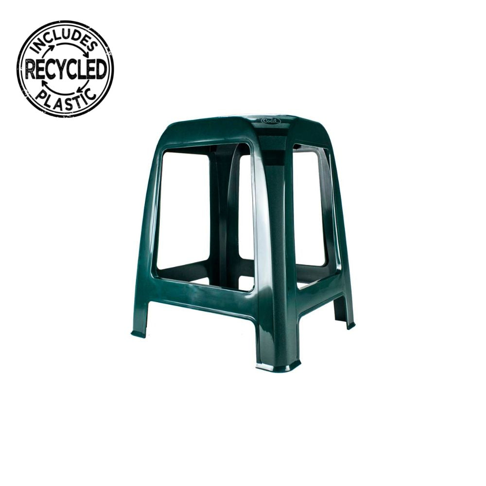 Banco Plástico | 410x357x460mm | Empilhável Resistente Testado 130kg