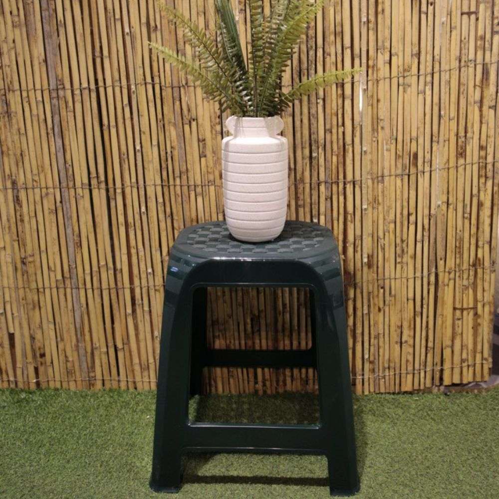 Banco Plástico | 410x357x460mm | Empilhável Resistente Testado 130kg