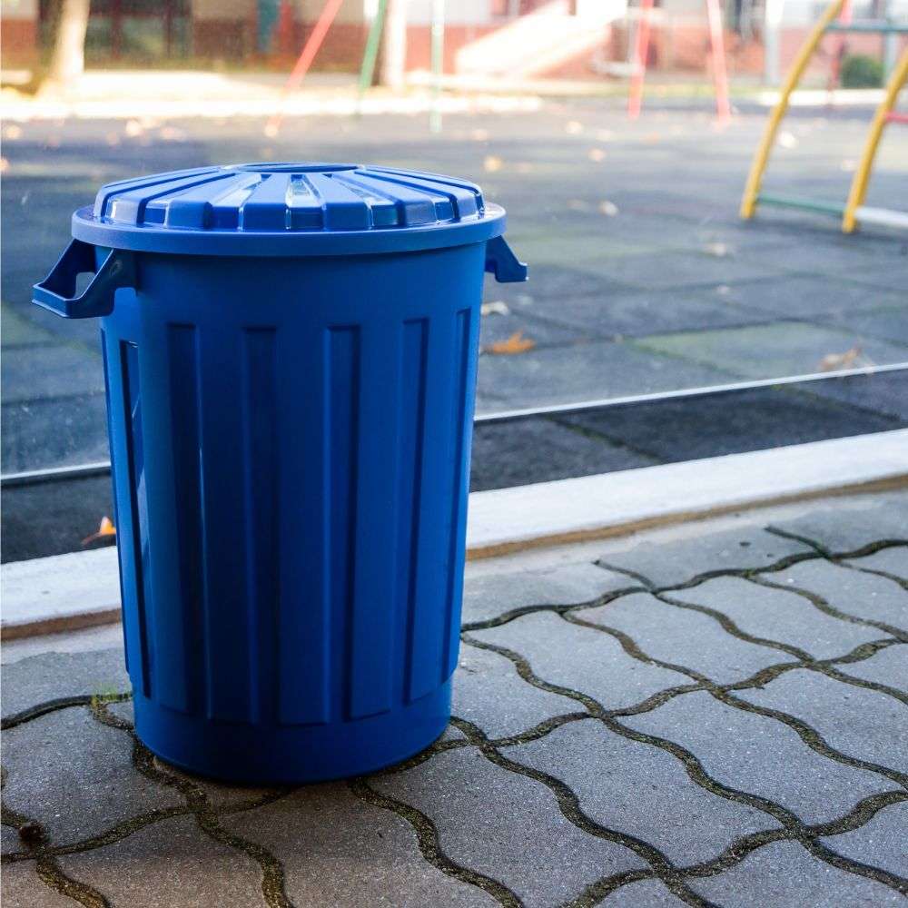 Conjunto Ecoponto BBC ECO | 3x30L | Ø358x470mm | Separação Lixo Monocromático