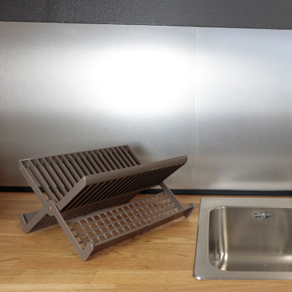 Escorredor Louça Vertical BeClassic | 16 Pratos | 329x304x110mm | Secagem Vertical Colapsável