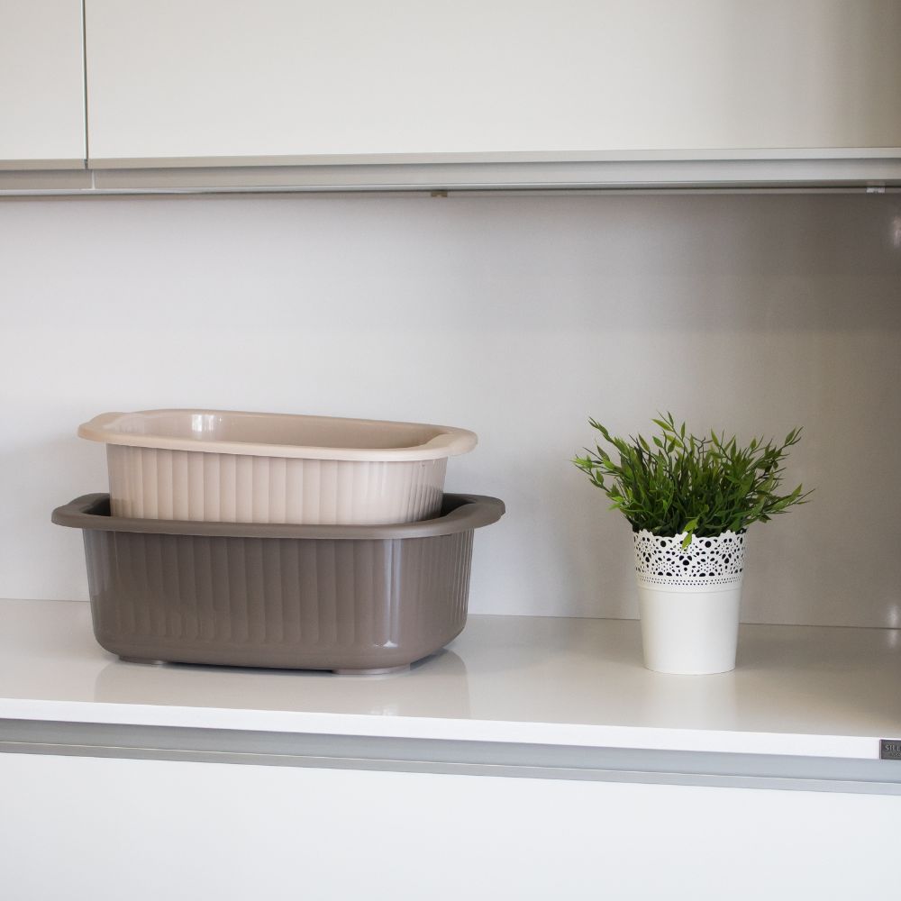 Bacia Retangular BeClassic | 15L | 465mm x 350mm x 155mm | Uso Doméstico Versátil