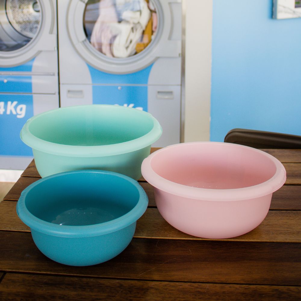 Bacia Redonda Colors | 2.5L, 4.5L ou 8L | Ø240-340mm | Uso Doméstico Versátil Colorido