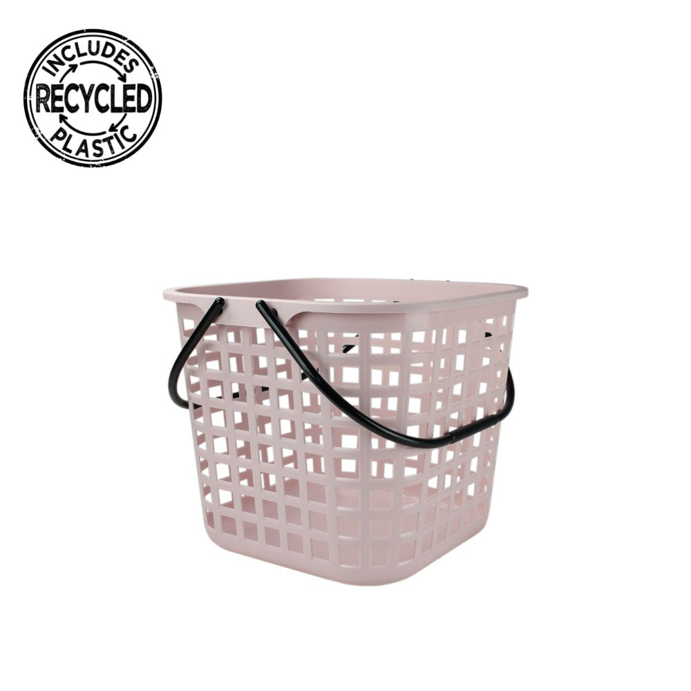 Cesto de Compras | Lavandaria 25L | 340 x 340 x 290mm | Transporte prático e sustentável