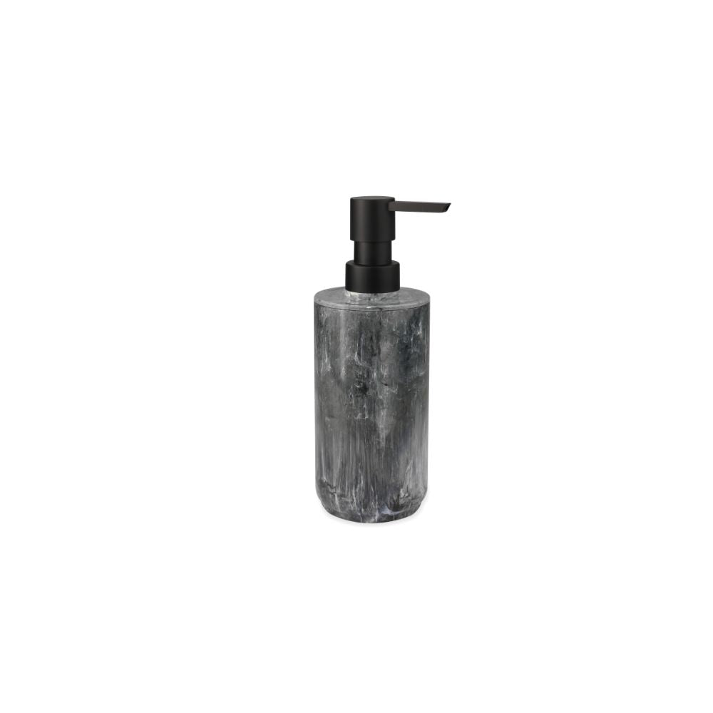 Dispensador Sabonete Líquido Stone | 0.4L | Ø75x200mm | Efeito Mármore Elegante