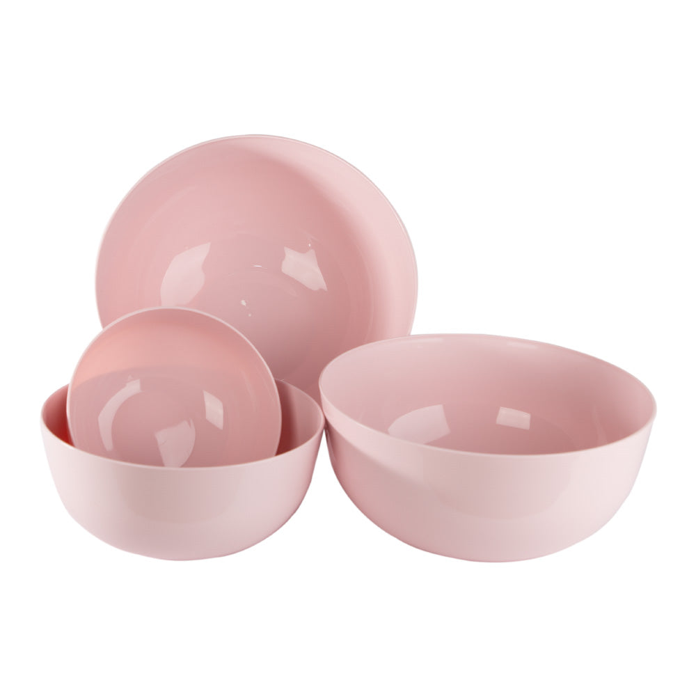 Saladeira Conjunto 4 Colors | 4 Tamanhos (1.5L-7L) | Ø175-290mm | Servir e Preparar Cozinha Versátil