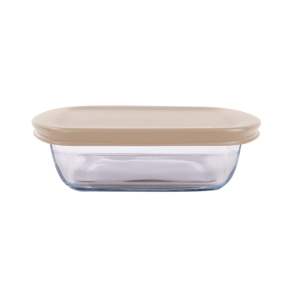 Recipiente Vidro Quadrado | Escolha 1L ou 2.2L | Borosilicato Alta Resistência | Forno/Micro-ondas