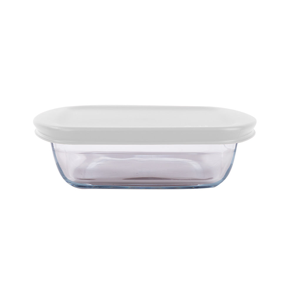 Recipiente Vidro Quadrado | Escolha 1L ou 2.2L | Borosilicato Alta Resistência | Forno/Micro-ondas