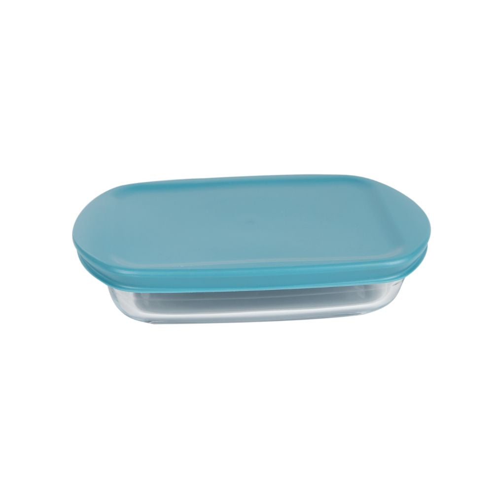 Recipiente Vidro Retangular Alimentos | 0.8L & 1.7L | Forno Microondas Congelador | Qualidade Borosilicato
