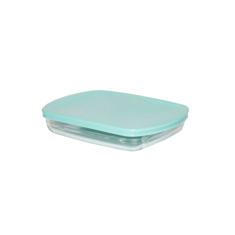 Recipiente Vidro Retangular Alimentos | 0.8L & 1.7L | Forno Microondas Congelador | Qualidade Borosilicato