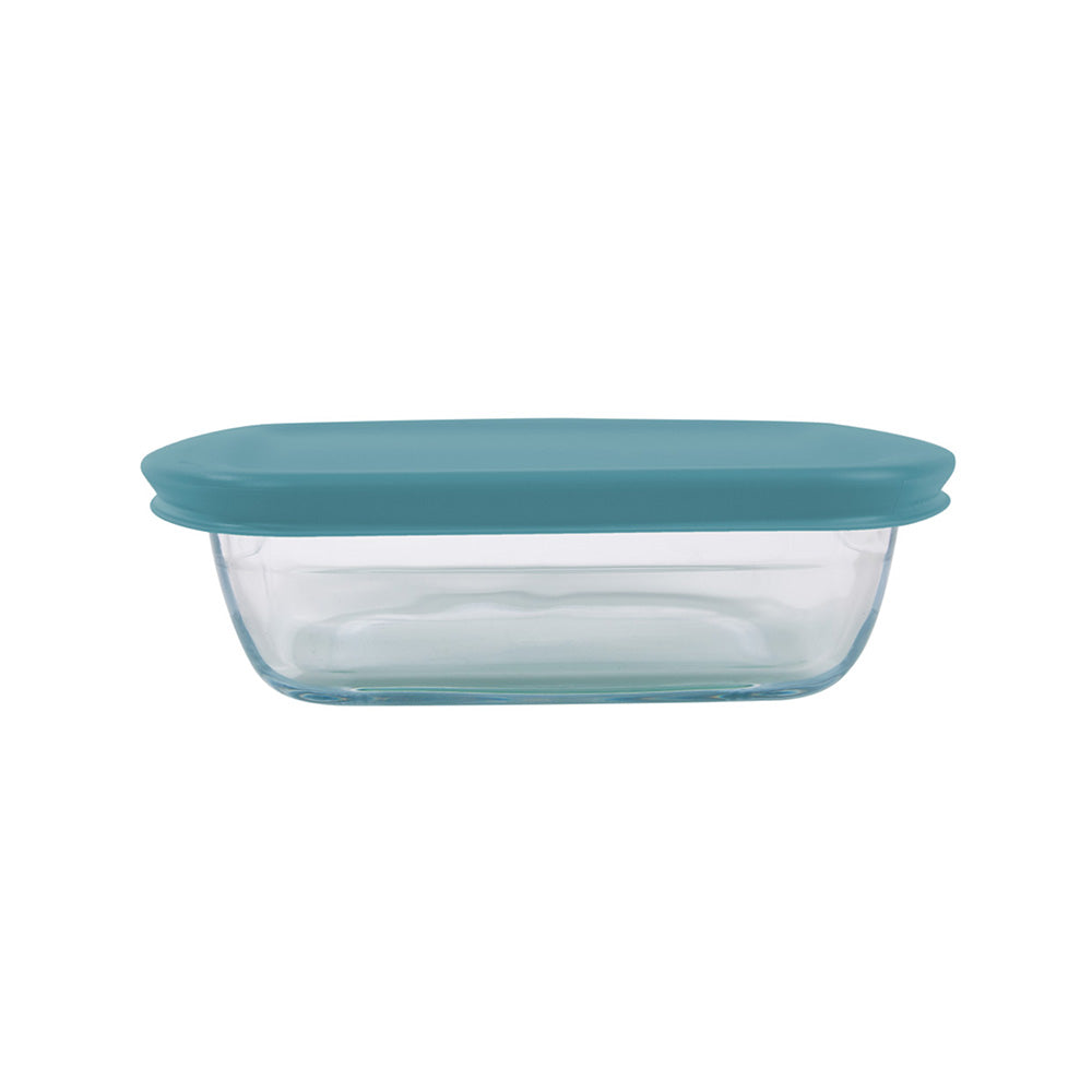 Recipiente Vidro Quadrado Alimentos | 1L & 2.2L | Forno Microondas Congelador | Qualidade Borosilicato