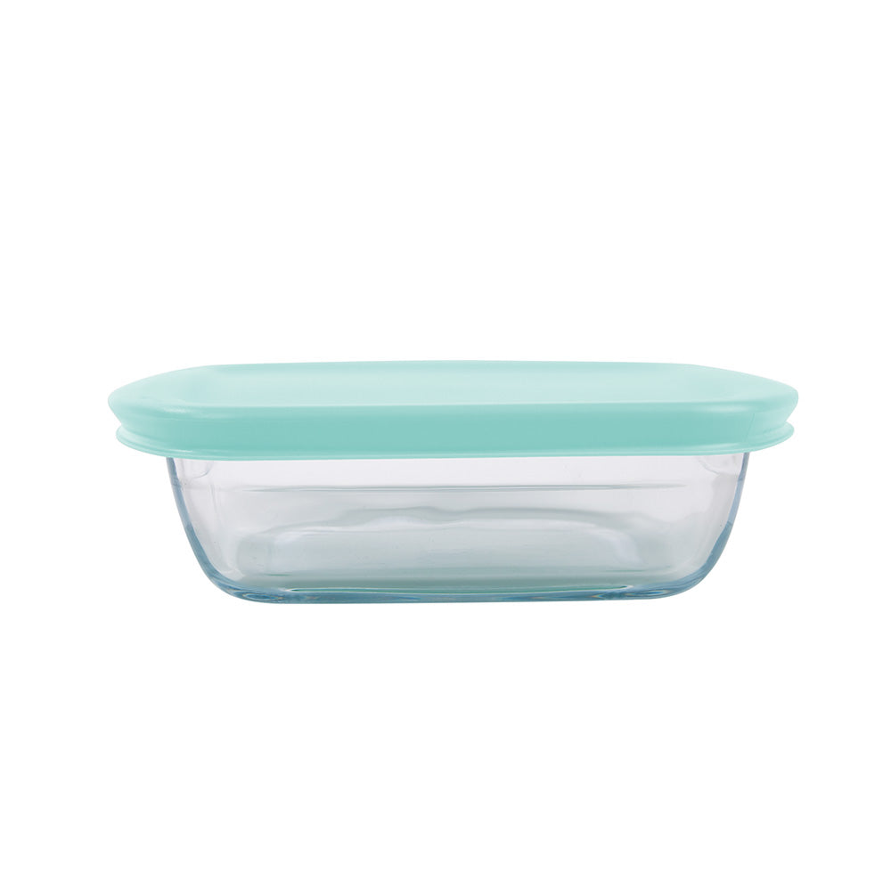 Recipiente Vidro Quadrado Alimentos | 1L & 2.2L | Forno Microondas Congelador | Qualidade Borosilicato