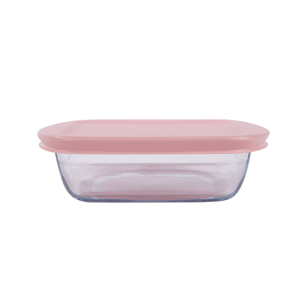 Recipiente Vidro Quadrado Alimentos | 1L & 2.2L | Forno Microondas Congelador | Qualidade Borosilicato