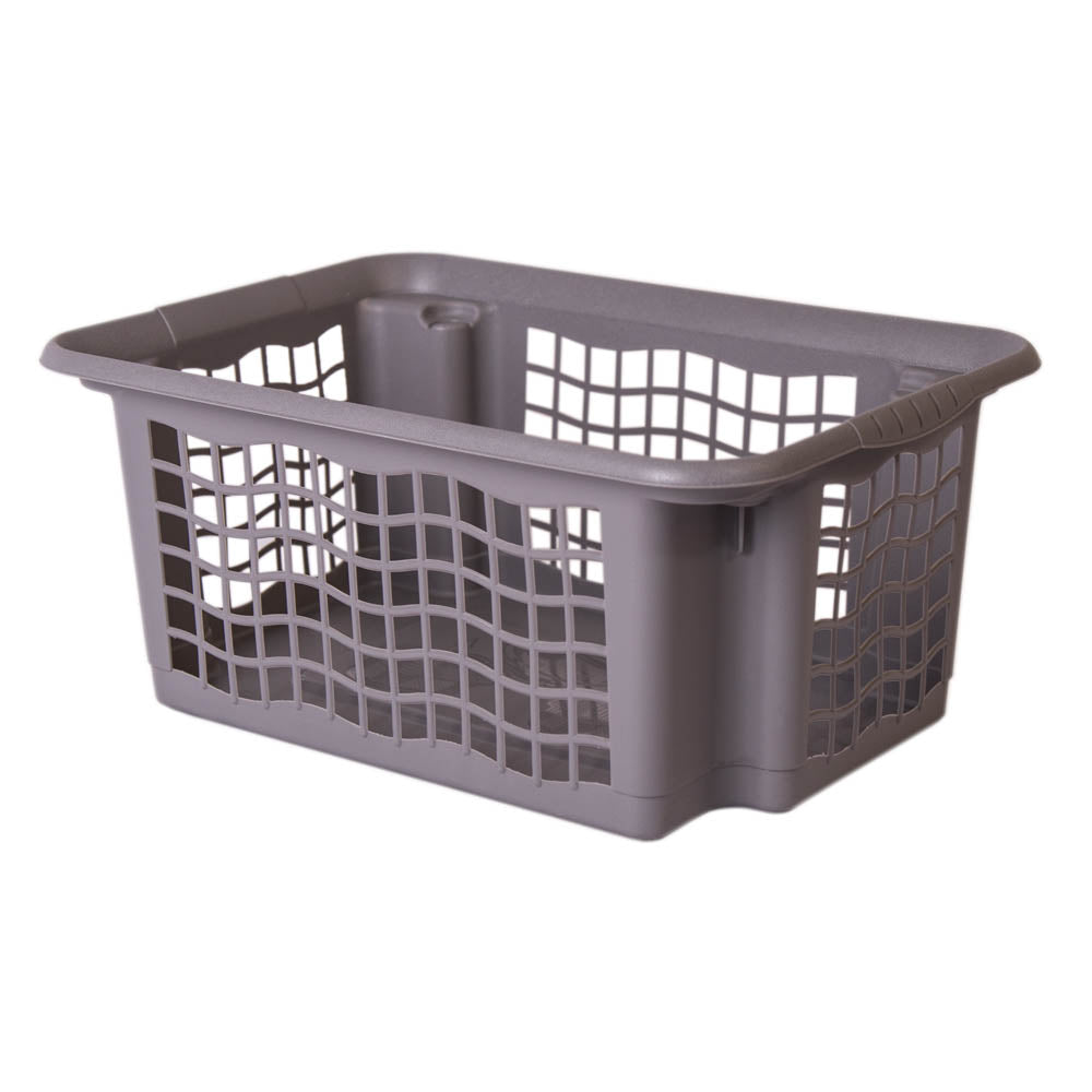 Conjunto 3 Cestos Arrumação BeClassic| 360x255x160mm | Empilháveis e Organização Vertical