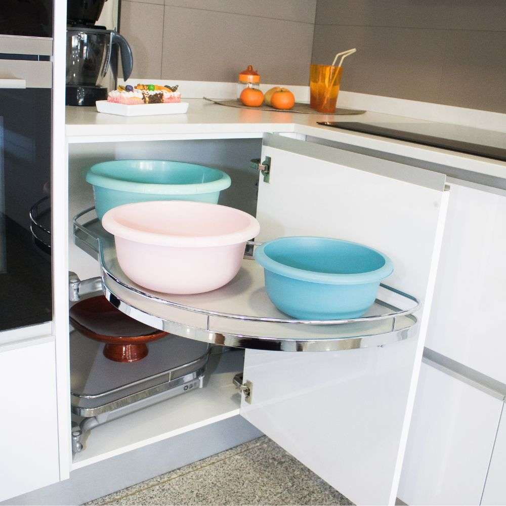 Bacia Redonda Colors | 2.5L, 4.5L ou 8L | Ø240-340mm | Uso Doméstico Versátil Colorido