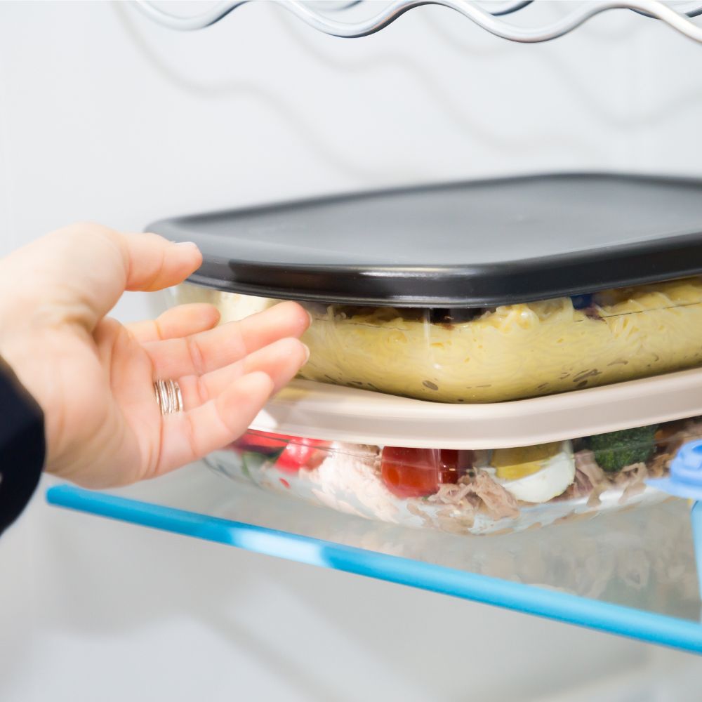 Recipiente Vidro Retangular Alimentos | 0.8L & 1.7L | Forno Microondas Congelador | Qualidade Borosilicato