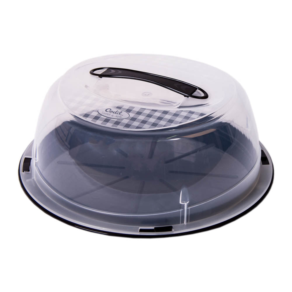 Porta Bolos BeClassic | Ø350x135mm | Base Reversível Transporte Bolos Tartes