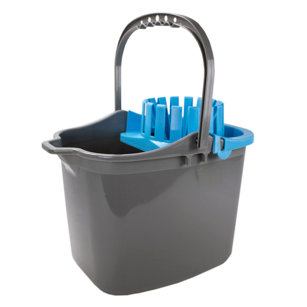 Balde Com Espremedor de Esfregona | 15L | Limpeza Eficiente e Menos Esforço