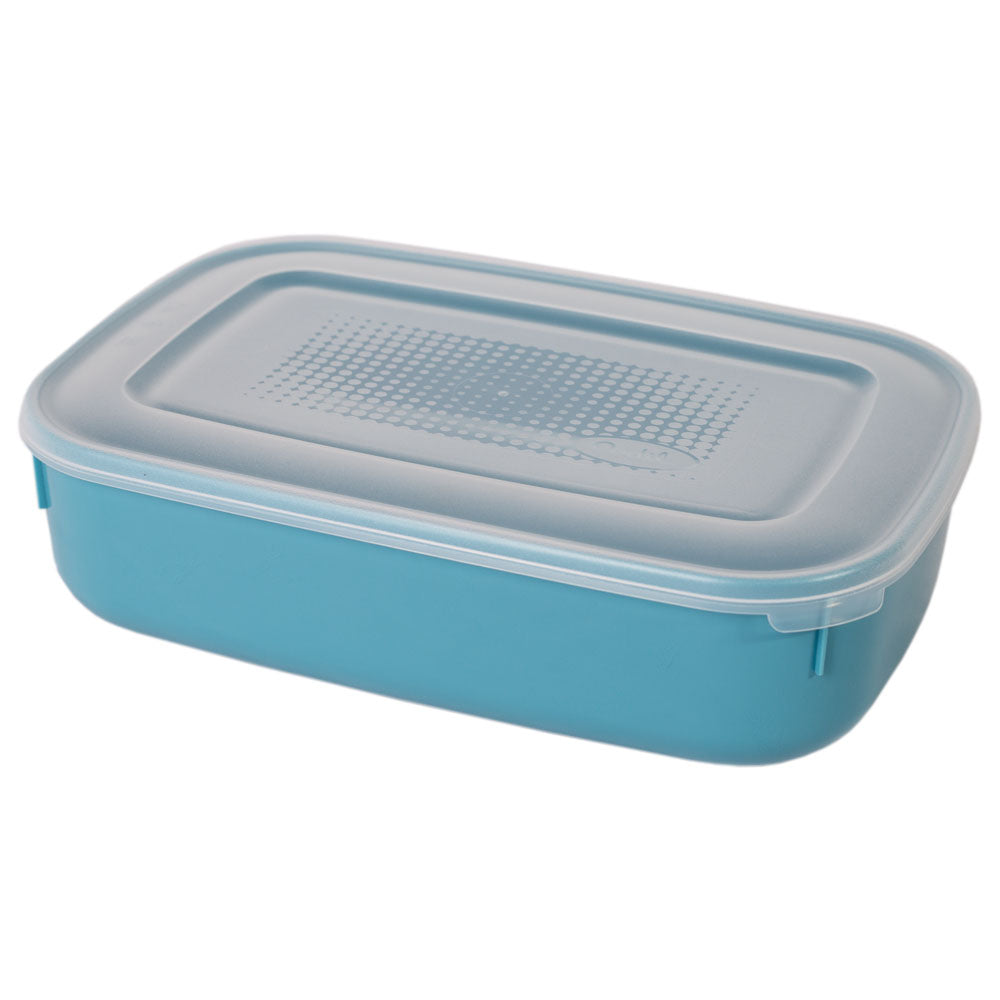 Caixa Para Alimentos Grande Colors | 3,2L | 295 x 195 x 80mm | Empilhável e Anti-fuga