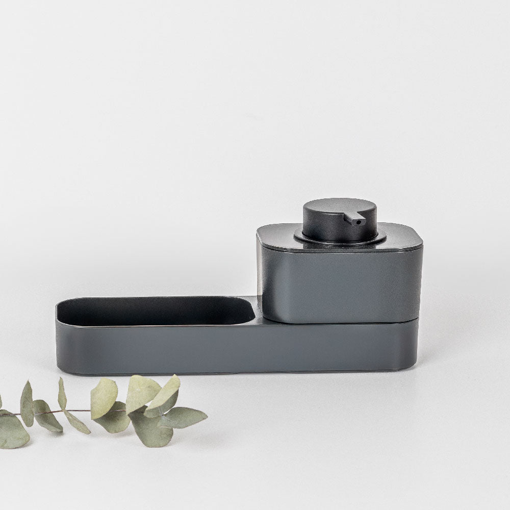 Conjunto Stuff Organizador | Com Doseador Sabonete | Elegante para Casa de Banho/Cozinha