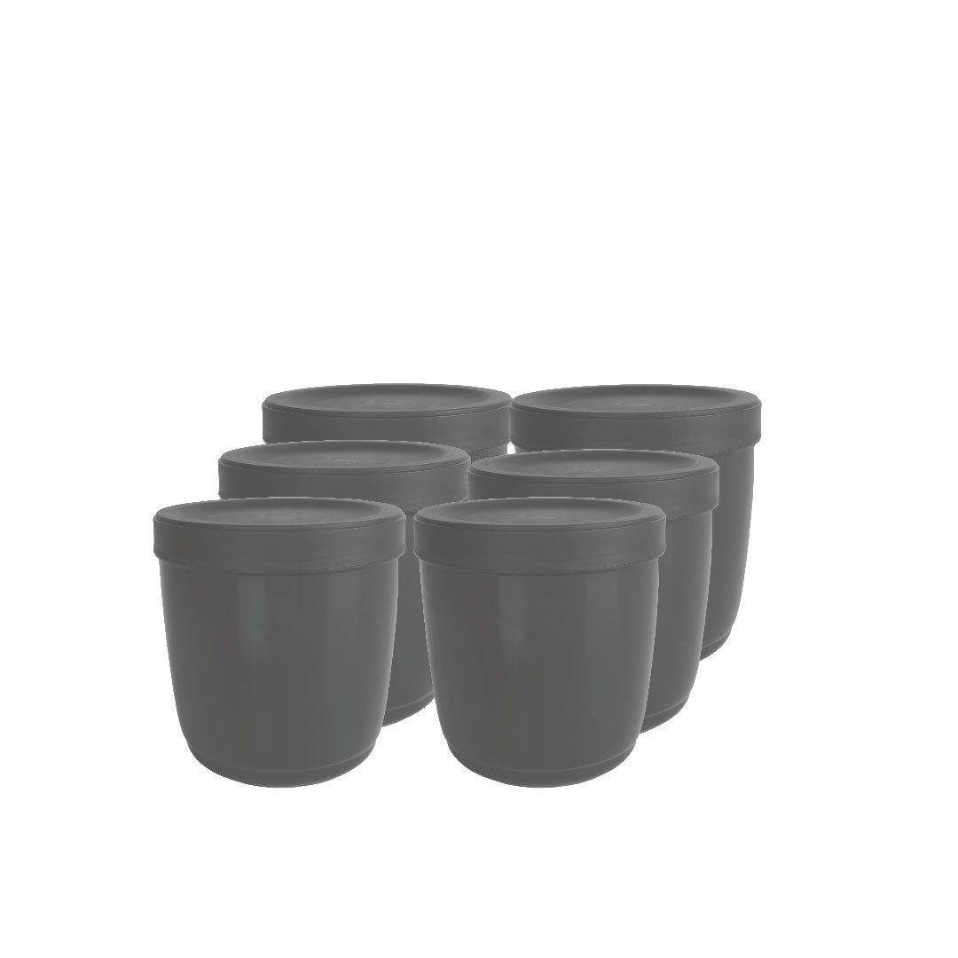 Conjunto 6 Caixas Snacks BeClassic | 0.5L | 95 x 96mm | Tampa de Rosca Hermética