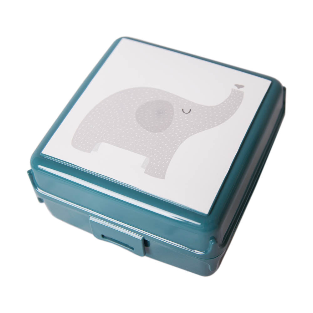 Lancheira Snackbox Animais | 1.2L | 147x149x72mm | Snacks Divertidos Crianças Adultos