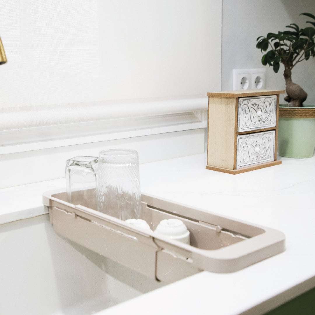 Snap Escorredor Extensível | 375-600mm | Apoio de Banca Cozinha