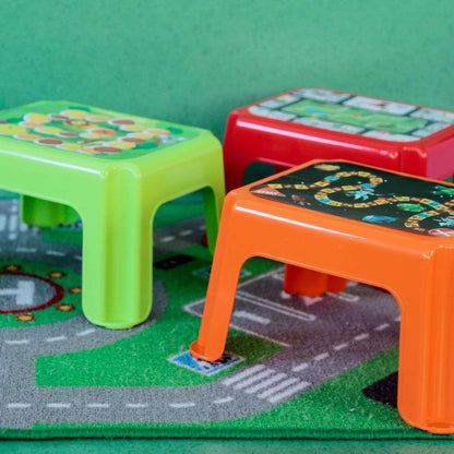 Banco/Degrau Criança FunKids | 315 x 270 x 183mm | Estável e Antiderrapante