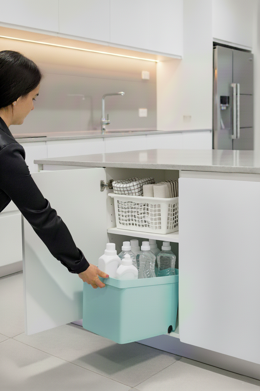 Caixas Organizadoras com Rodas | 8L | Praticidade e Funcionalidade para o Seu Espaço